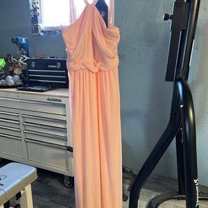 David’s bridal bridesmaid dress